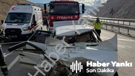 Denizli Honaz’da Feci Kaza: Kamyona Çarpan Otomobilde Can Pazarı
