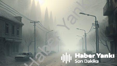 Denizli’de Yoğun Sis Hayatı Durma Noktasına Getirdi: Görüş Mesafesi Düştü