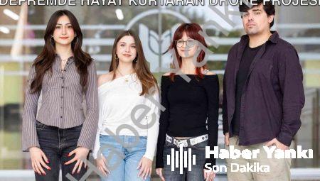 Yaşar Üniversitesi Öğrencilerinden Depremde Hayat Kurtaran Drone Projesi