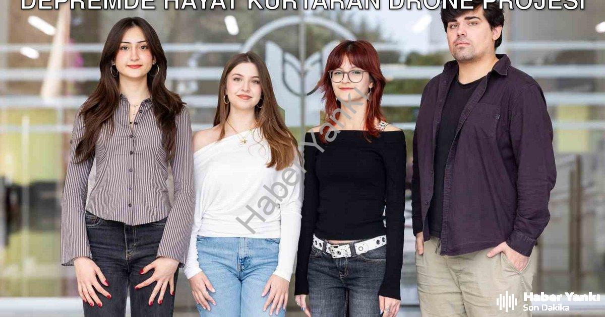 "Yaşar Üniversitesi Öğrencilerinden Depremde Hayat Kurtaran Drone Projesi" başlıklı haber için fotor