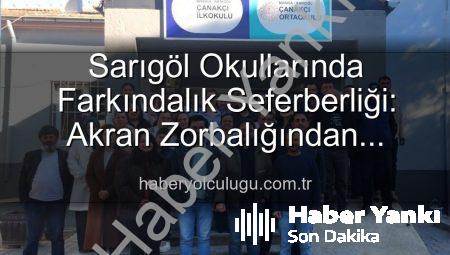 Sarıgöl’de Okullarda Farkındalık Seferberliği: Akran Zorbalığından Verimli Ders Çalışmaya Geniş Kapsamlı Eğitimler