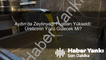 Aydın’da Zeytinyağı Fiyatları Yükseldi: Üreticinin Yüzü Gülecek Mi?