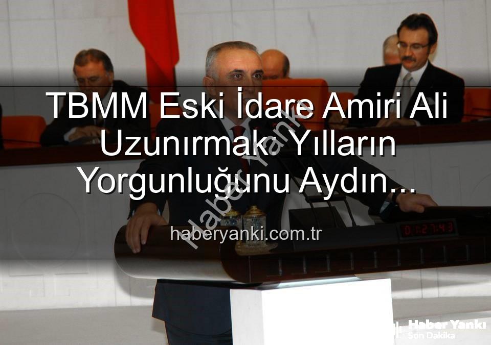 Ali Uzunırmak Tarım - TBMM Eski İdare Amiri Ali Uzunırmak: Yılların Yorgunluğunu Aydın Topraklarında Atıyor, İncir Üretimiyle İz Bırakıyor
